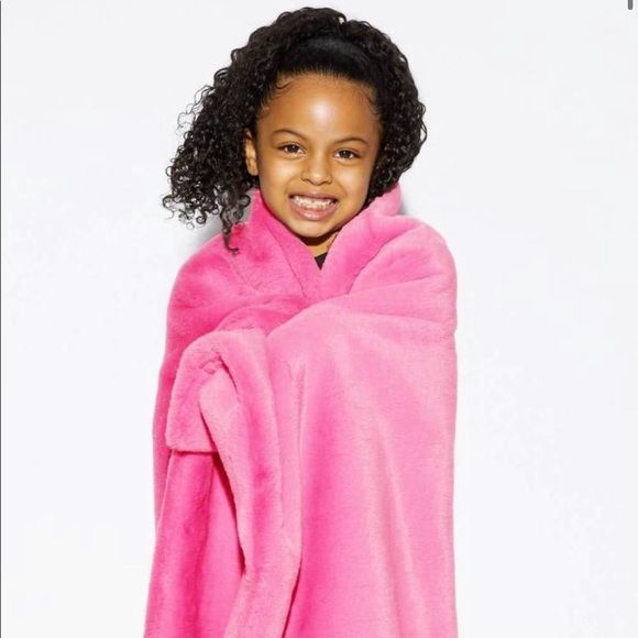 MINI BRADY BUBBLE PINK APPARIS BLANKET - Picture 3 of 3